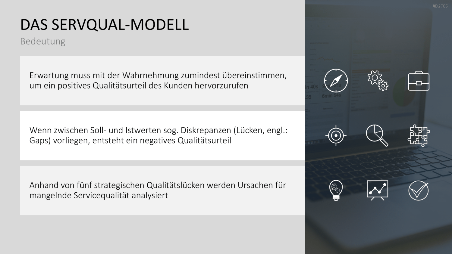 Gap-Analyse PowerPoint-Vorlage