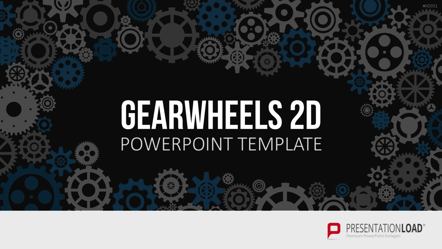 Zahnrad-Bundle PowerPoint-Vorlage