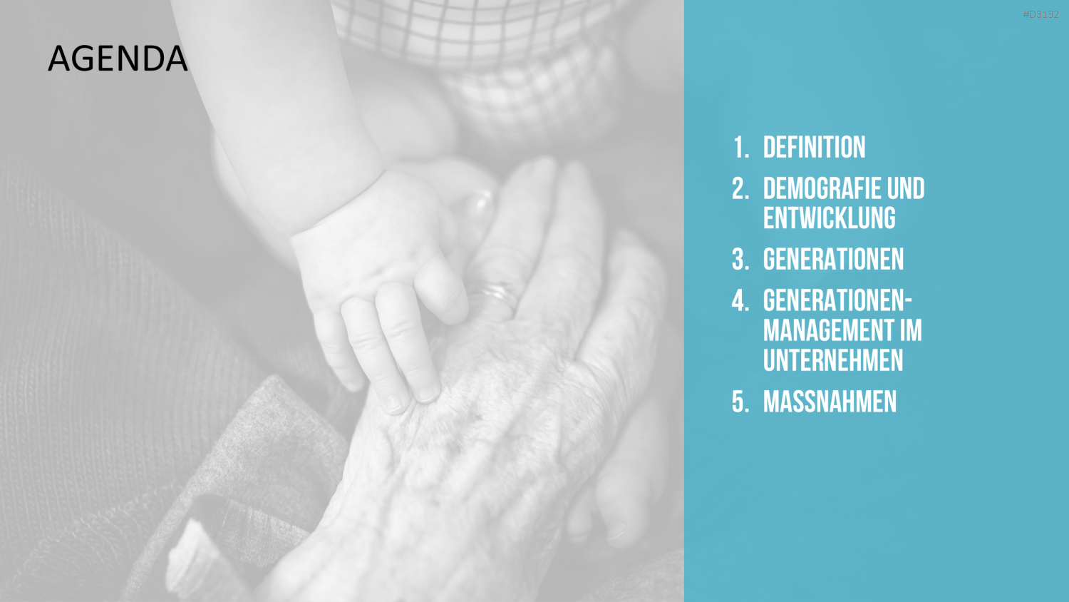 Generationen-Management PowerPoint-Vorlage