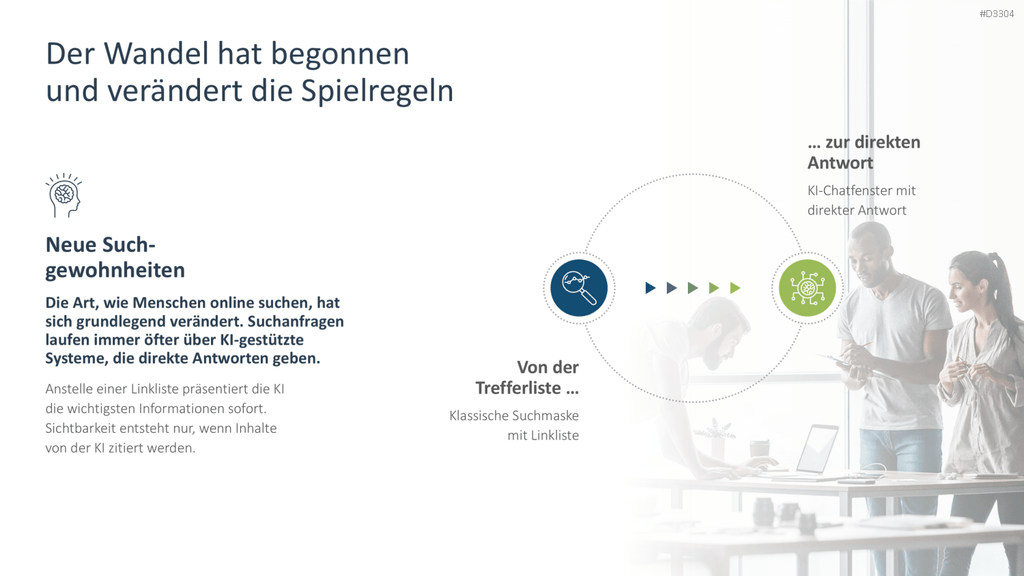 Generative Engine Optimization (GEO) PowerPoint-Vorlage