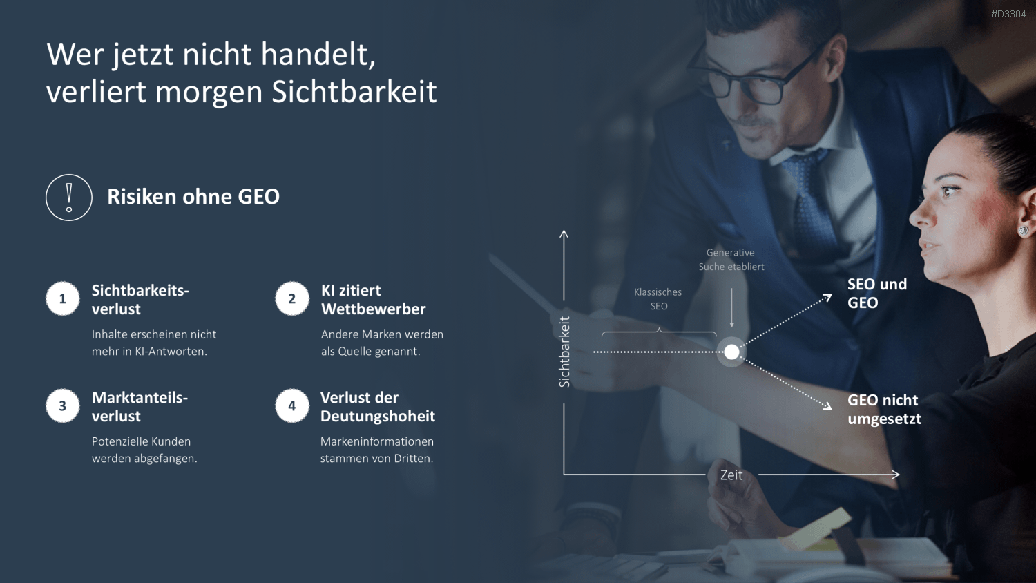 Generative Engine Optimization (GEO) PowerPoint-Vorlage