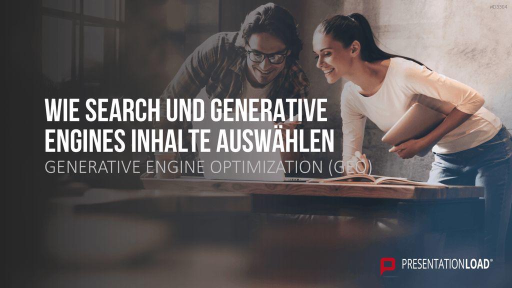 Generative Engine Optimization (GEO) PowerPoint-Vorlage