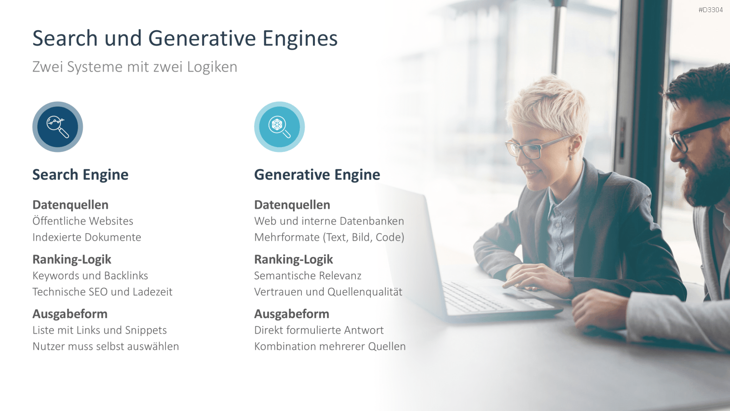 Generative Engine Optimization (GEO) PowerPoint-Vorlage