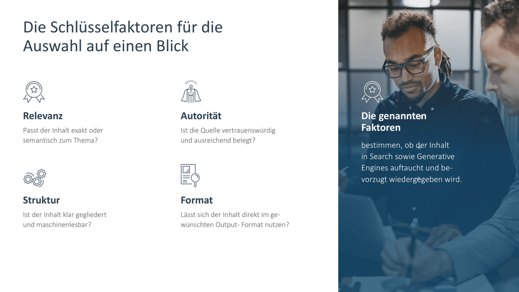 Generative Engine Optimization (GEO) PowerPoint-Vorlage