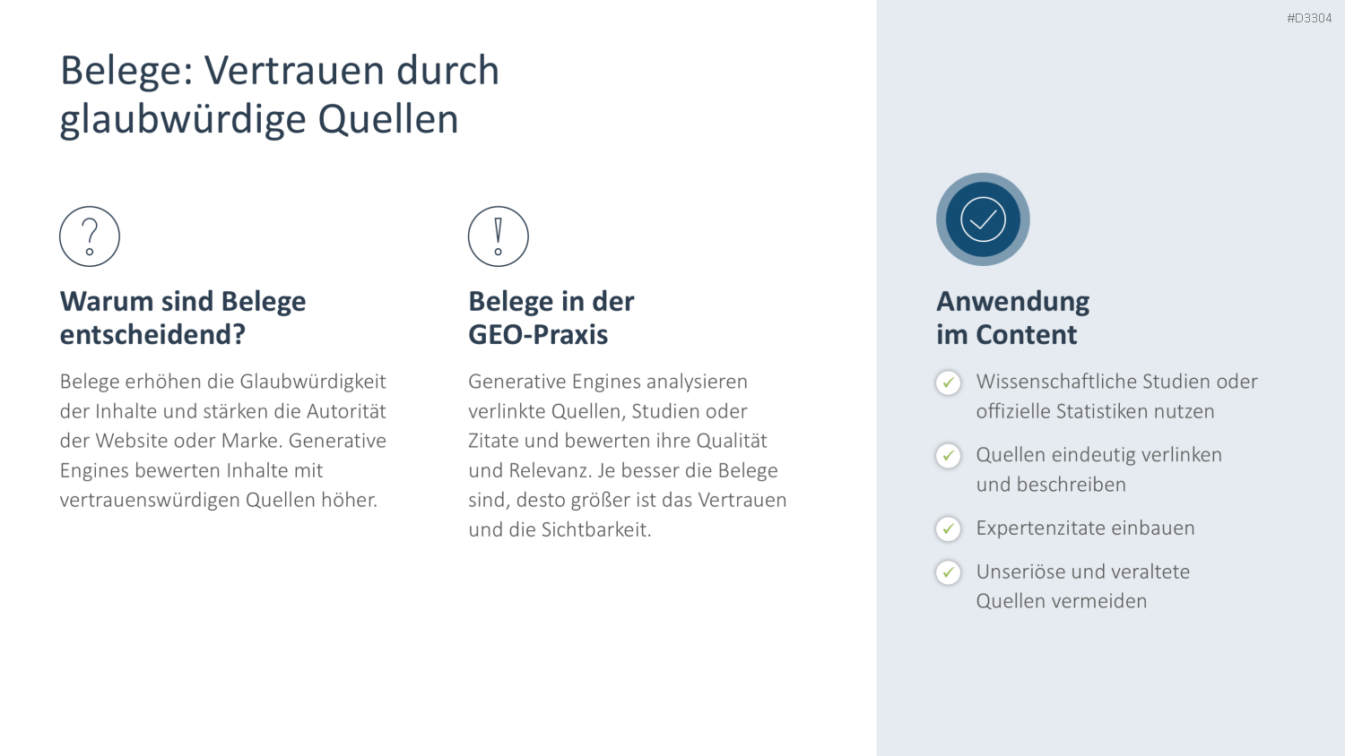 Generative Engine Optimization (GEO) PowerPoint-Vorlage