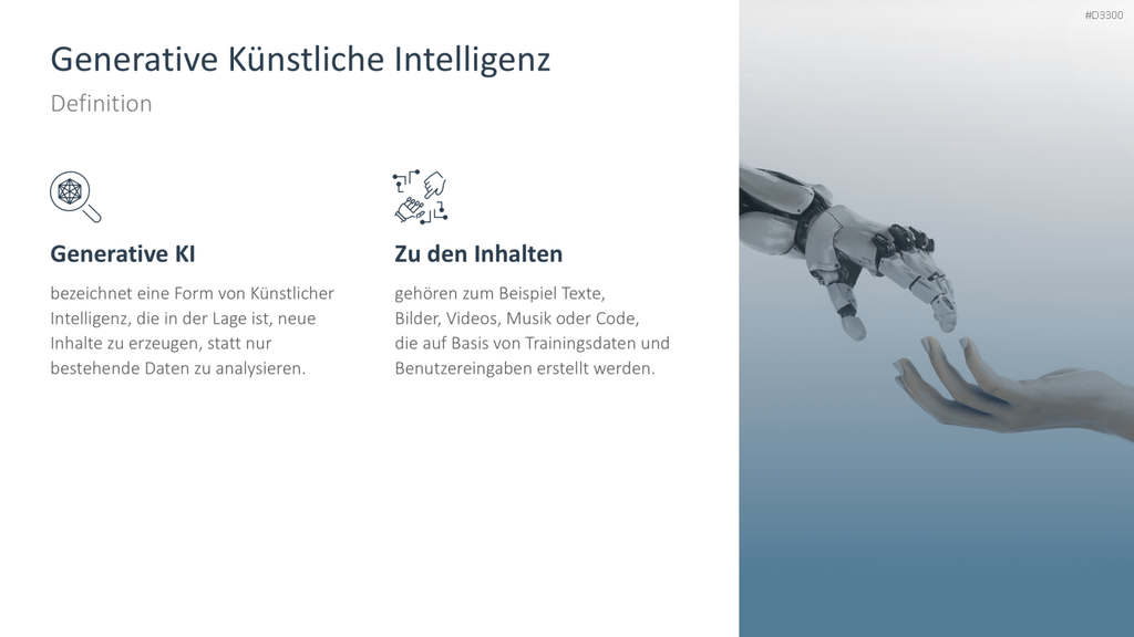 Generative KI PowerPoint-Vorlage