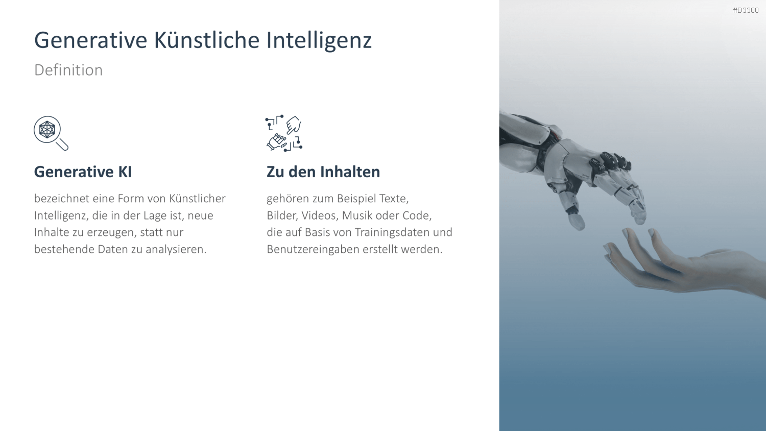 Generative KI PowerPoint-Vorlage
