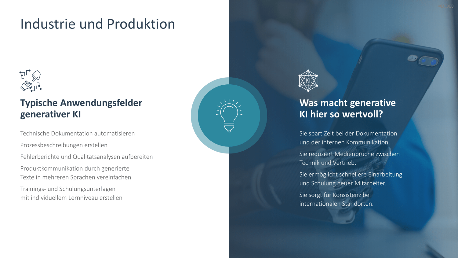 Generative KI PowerPoint-Vorlage
