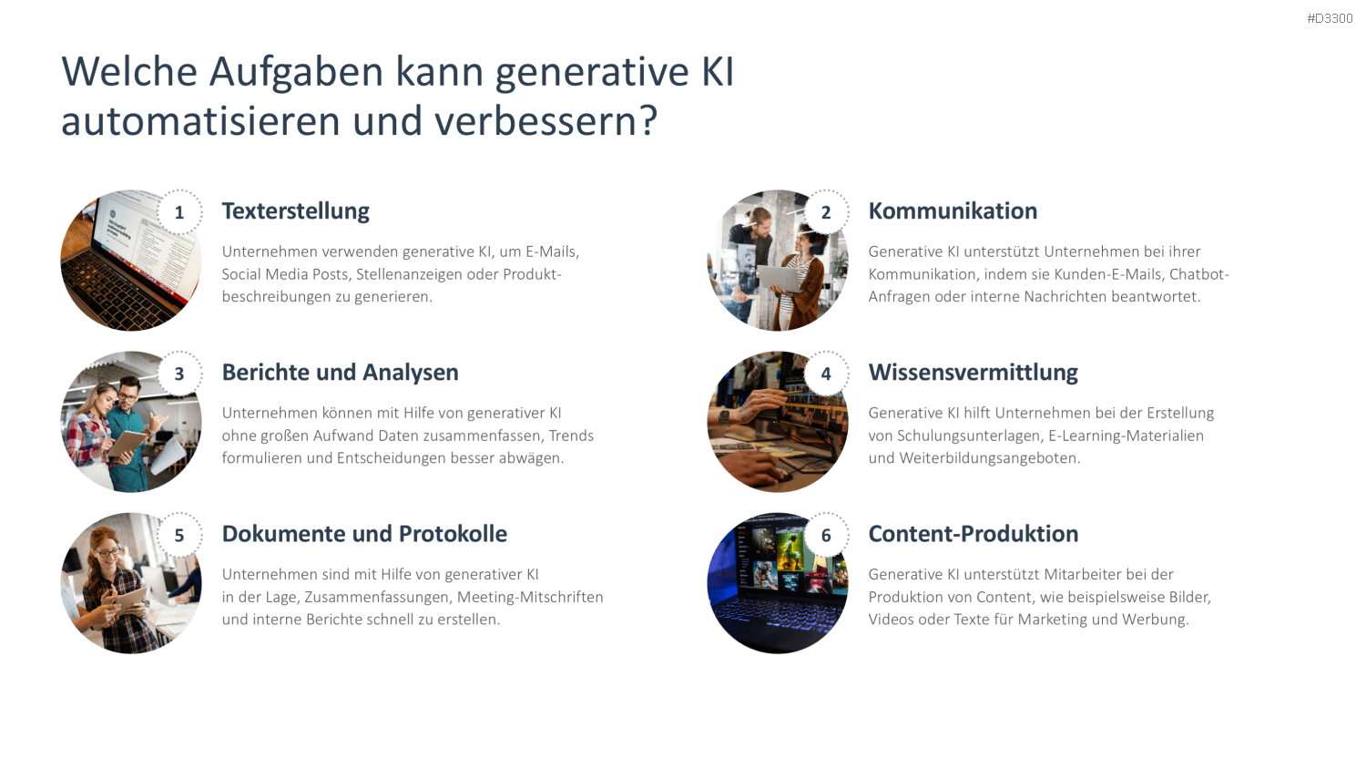 Generative KI PowerPoint-Vorlage
