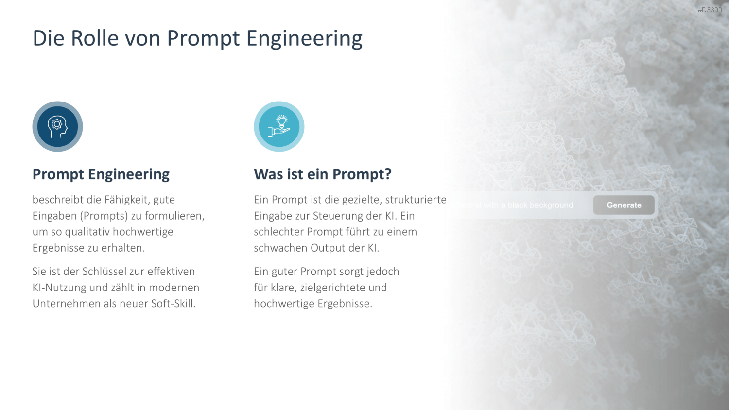 Generative KI PowerPoint-Vorlage