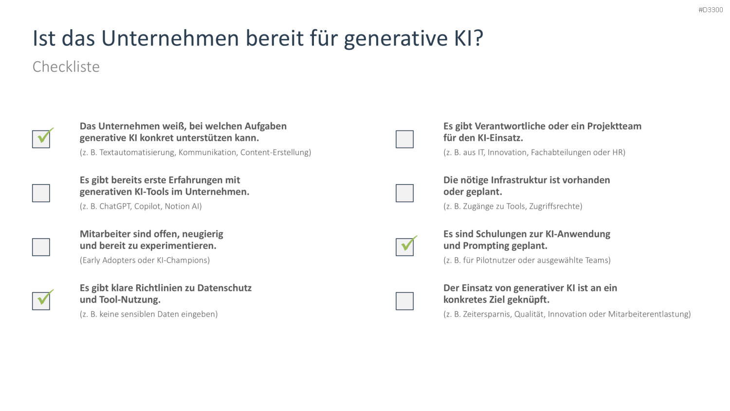 Generative KI PowerPoint-Vorlage