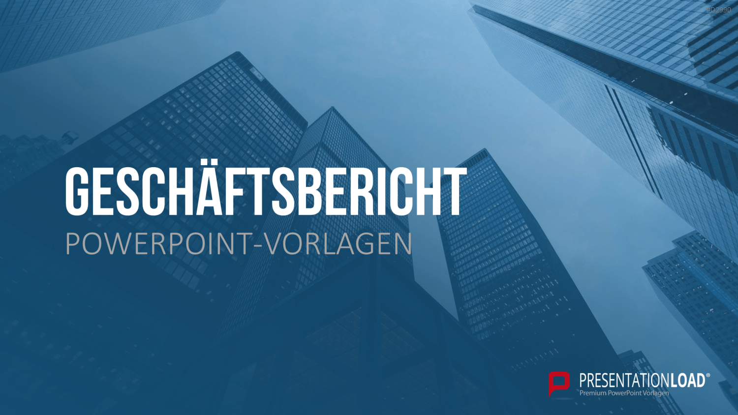 Geschäftsbericht / Bilanz PowerPoint-Vorlage