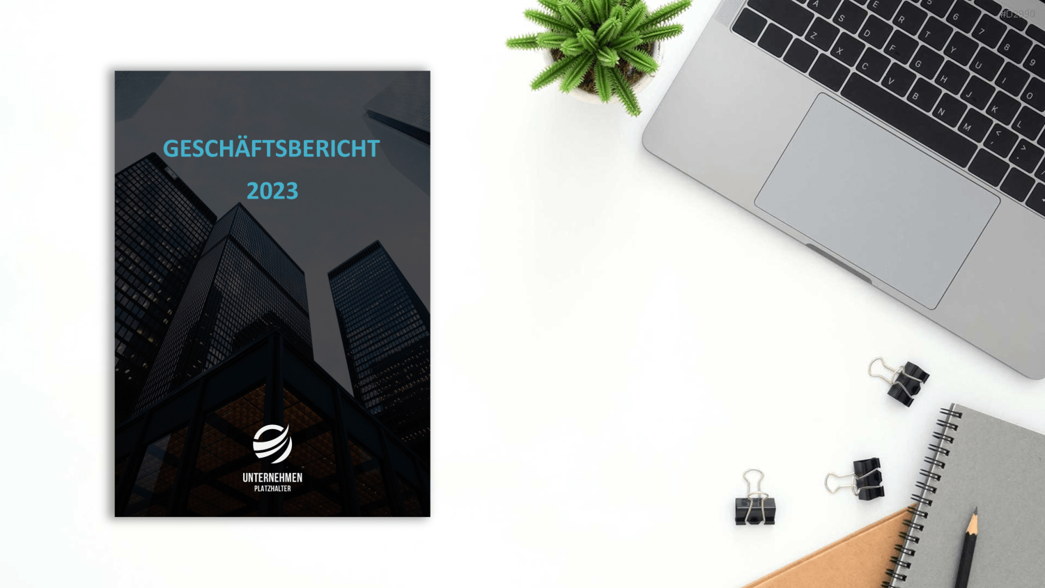 Geschäftsbericht / Bilanz PowerPoint-Vorlage