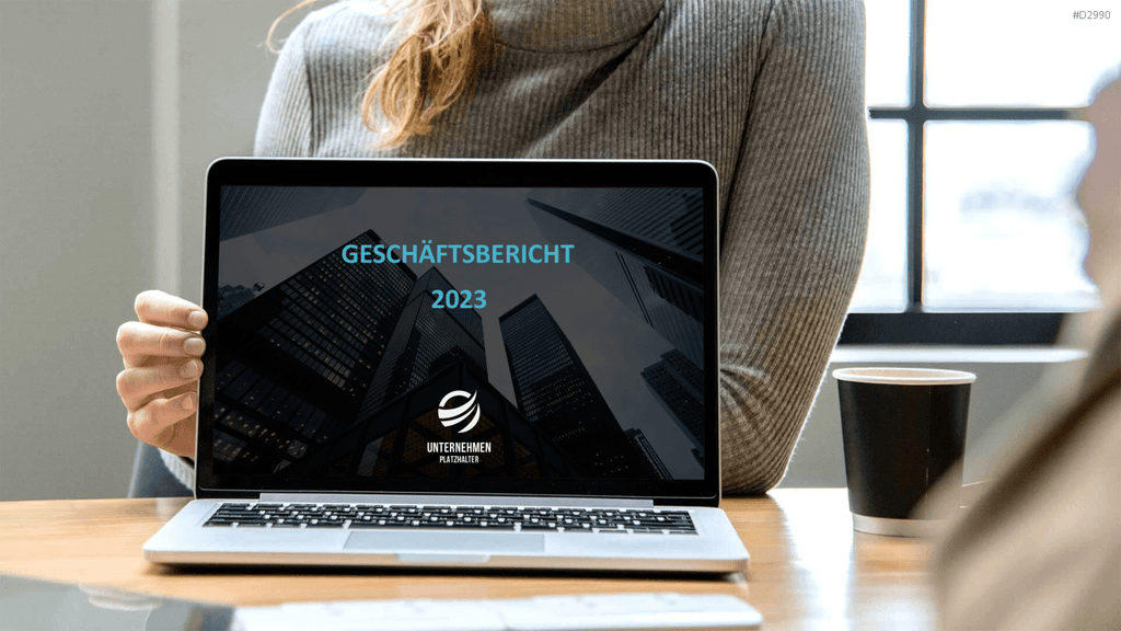 Geschäftsbericht / Bilanz PowerPoint-Vorlage