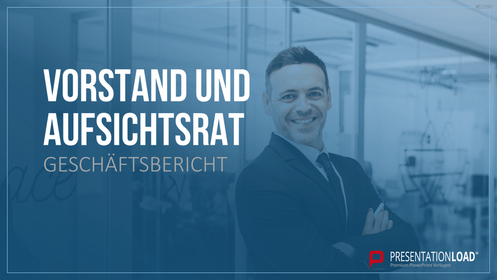 Geschäftsbericht / Bilanz PowerPoint-Vorlage