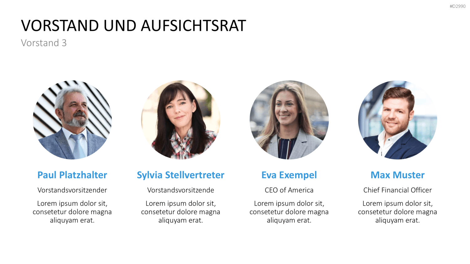 Geschäftsbericht / Bilanz PowerPoint-Vorlage