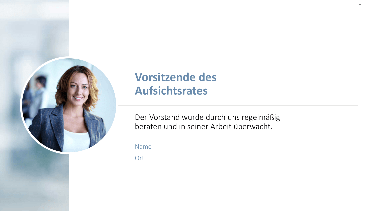 Geschäftsbericht / Bilanz PowerPoint-Vorlage