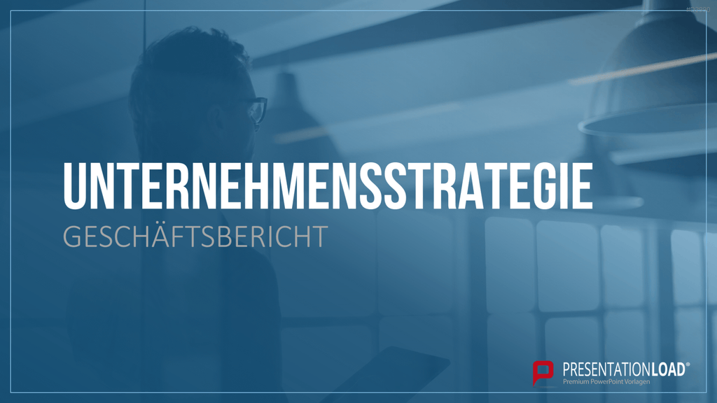 Geschäftsbericht / Bilanz PowerPoint-Vorlage
