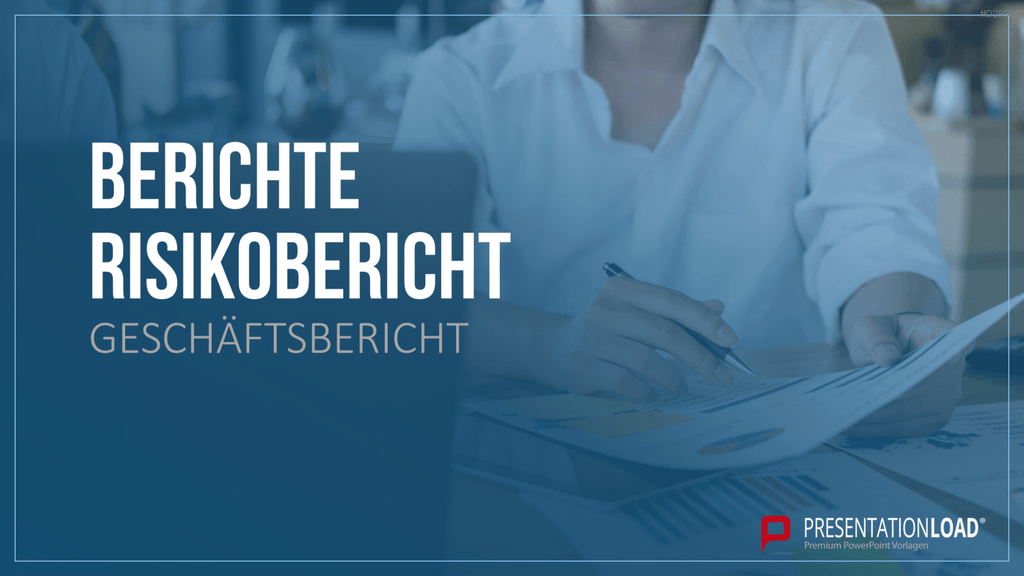 Geschäftsbericht / Bilanz PowerPoint-Vorlage