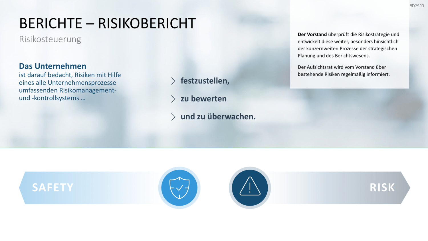 Geschäftsbericht / Bilanz PowerPoint-Vorlage