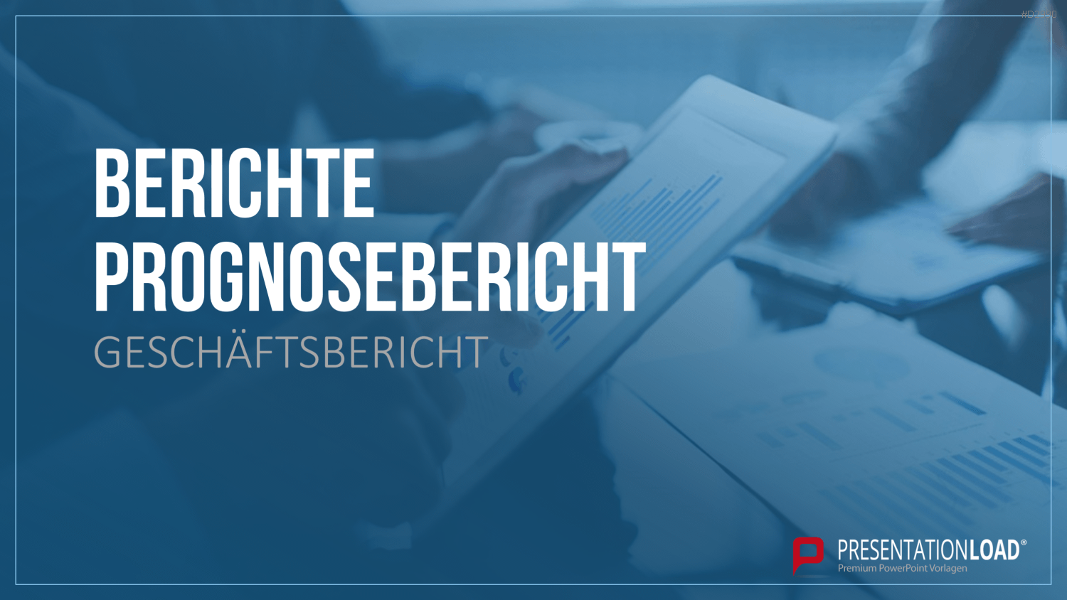 Geschäftsbericht / Bilanz PowerPoint-Vorlage