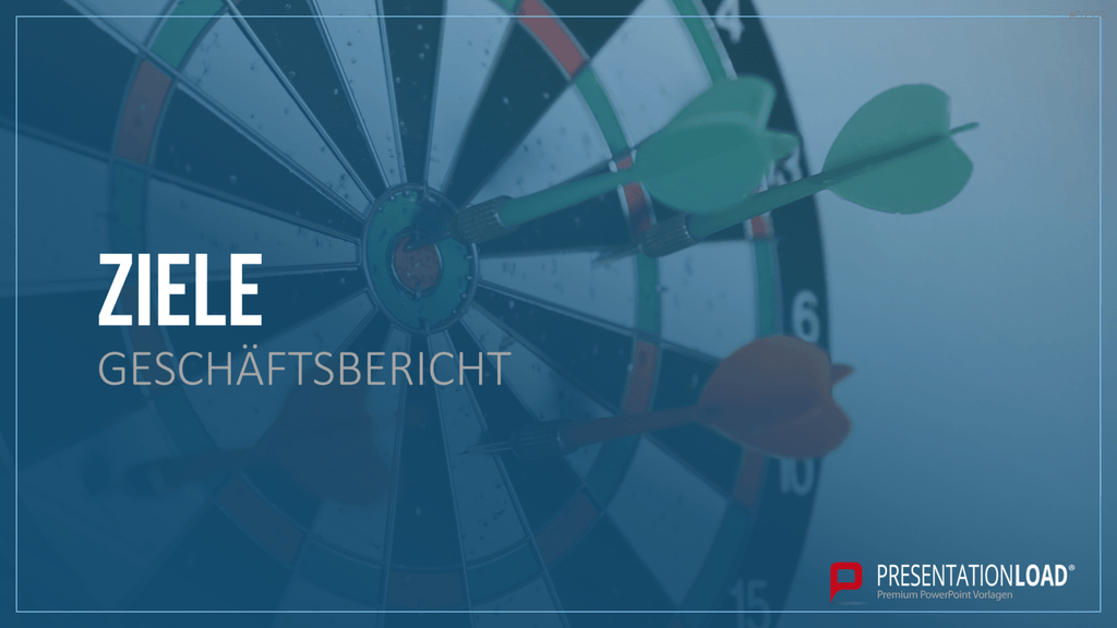 Geschäftsbericht / Bilanz PowerPoint-Vorlage