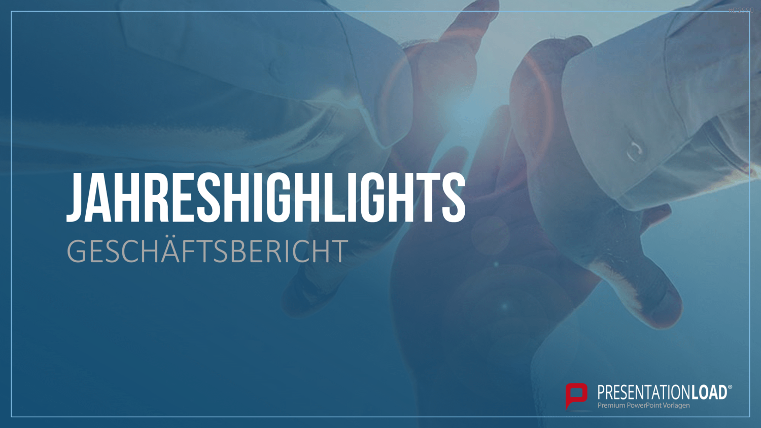Geschäftsbericht / Bilanz PowerPoint-Vorlage