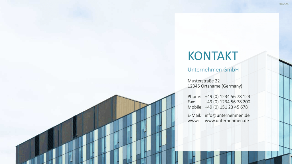 Geschäftsbericht / Bilanz PowerPoint-Vorlage