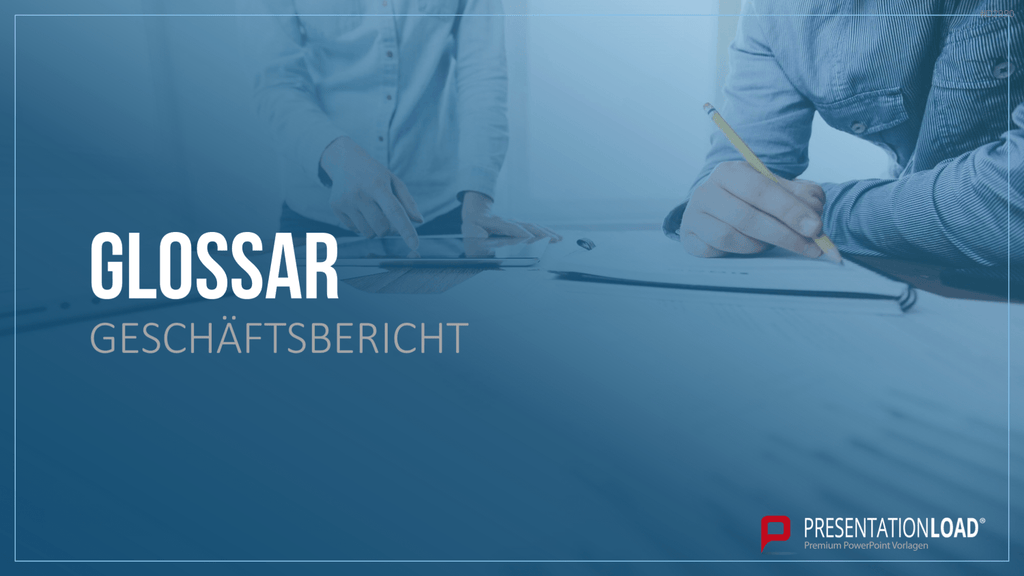 Geschäftsbericht / Bilanz PowerPoint-Vorlage