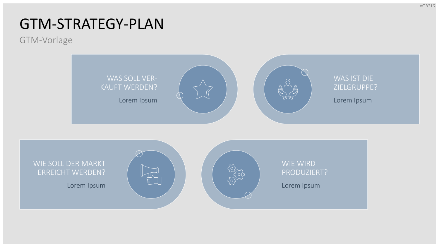 Go to Market (GTM) PowerPoint-Vorlage