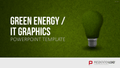 Green Energy - IT Set PowerPoint-Vorlage