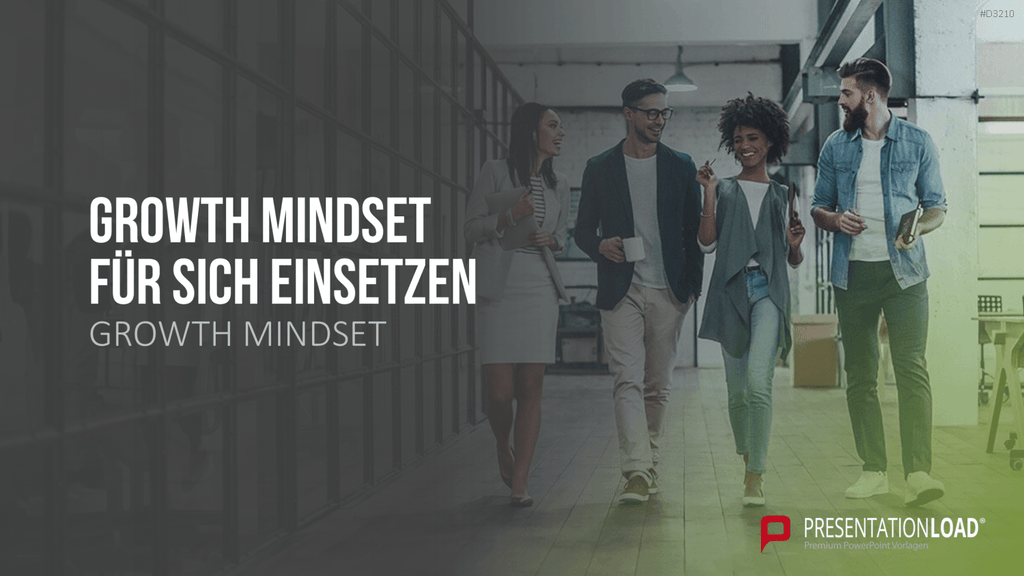 Growth Mindset PowerPoint-Vorlage