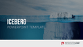 Eisberg-Diagramme PowerPoint-Vorlage
