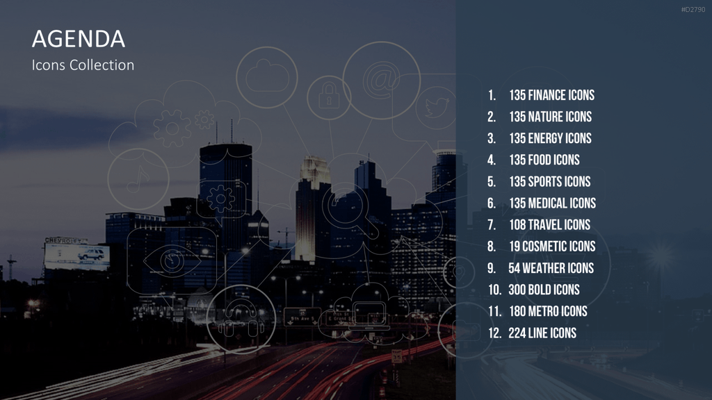 Icons Collection PowerPoint-Vorlage