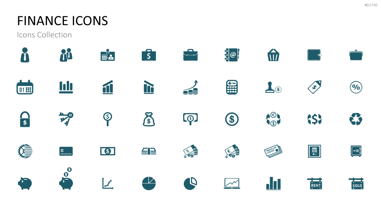 Icons Collection PowerPoint-Vorlage