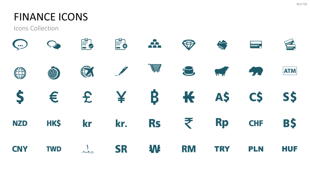 Icons Collection PowerPoint-Vorlage