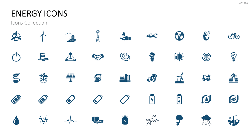 Icons Collection PowerPoint-Vorlage