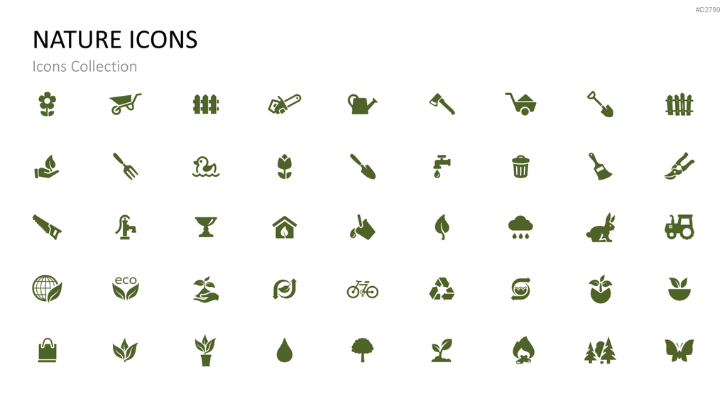Icons Collection PowerPoint-Vorlage