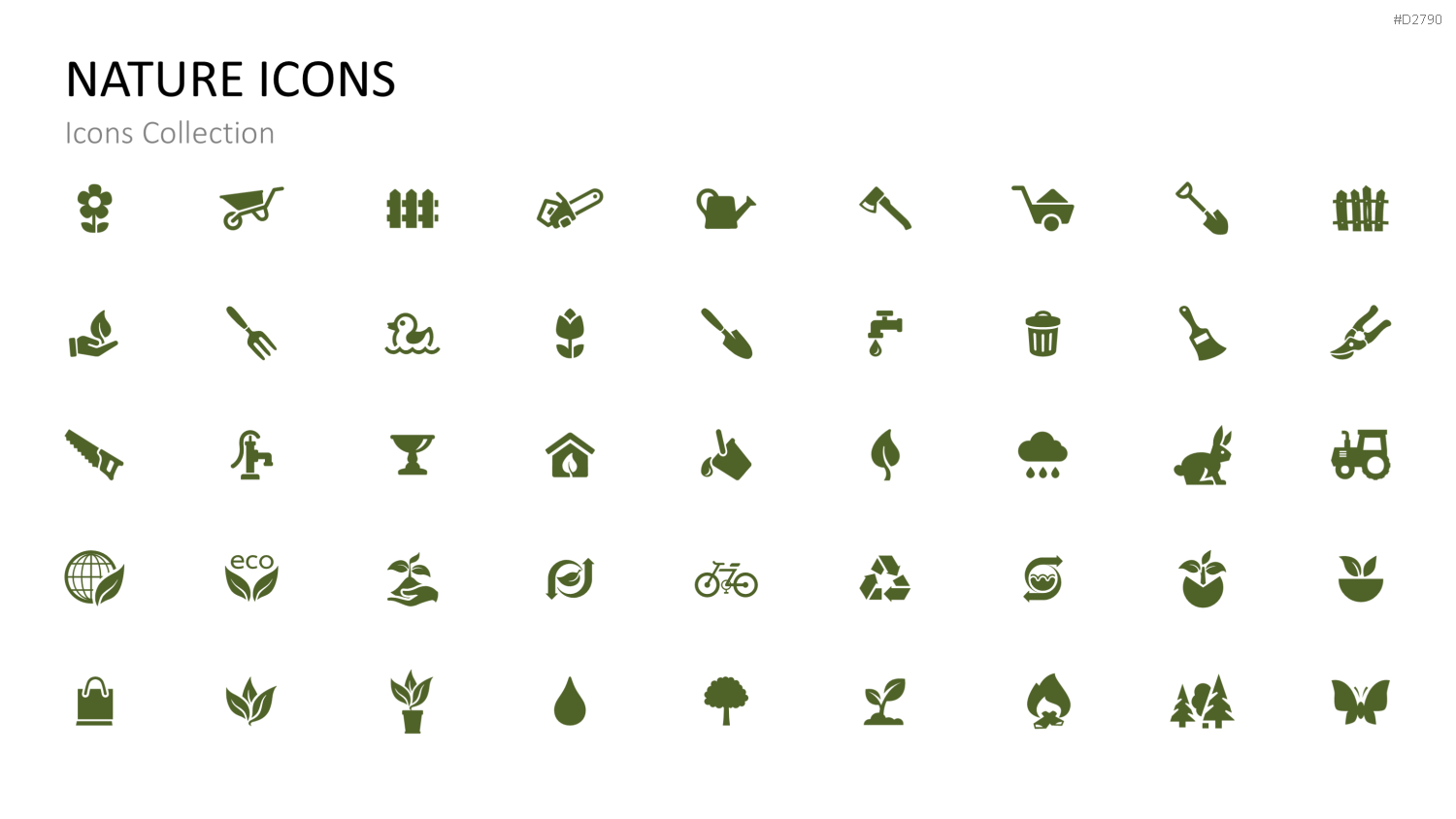 Icons Collection PowerPoint-Vorlage
