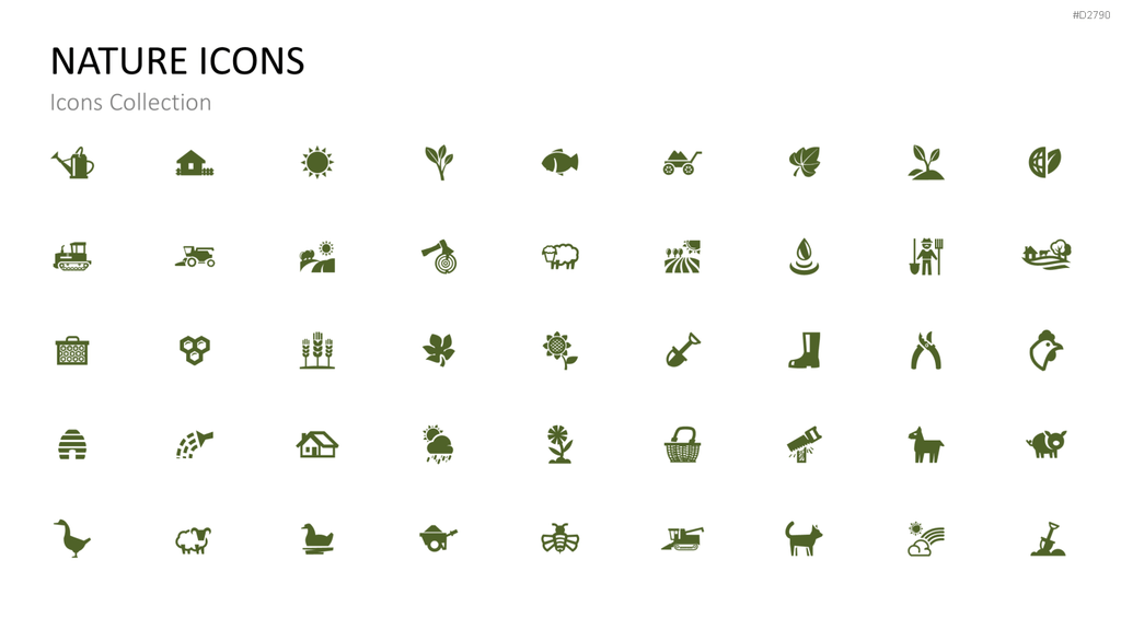 Icons Collection PowerPoint-Vorlage
