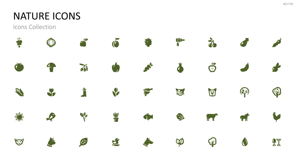 Icons Collection PowerPoint-Vorlage