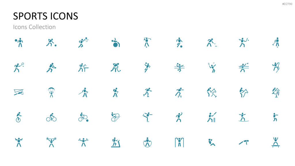 Icons Collection PowerPoint-Vorlage