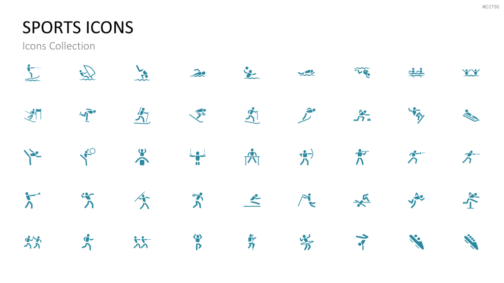 Icons Collection PowerPoint-Vorlage