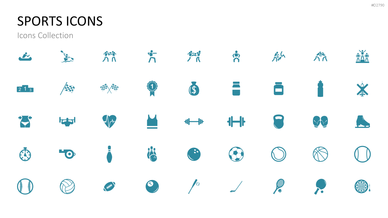 Icons Collection PowerPoint-Vorlage
