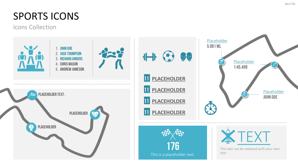 Icons Collection PowerPoint-Vorlage