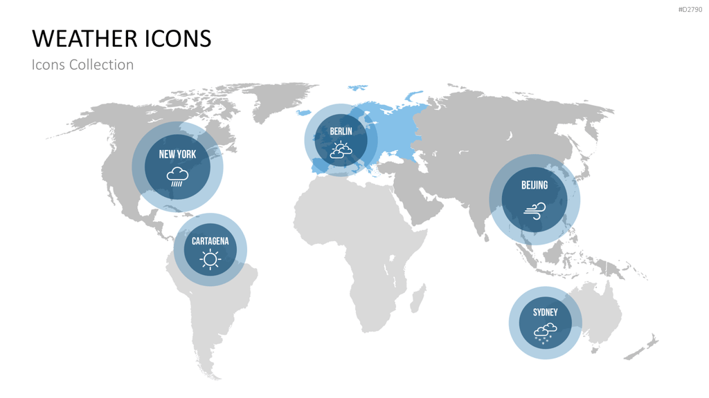Icons Collection PowerPoint-Vorlage