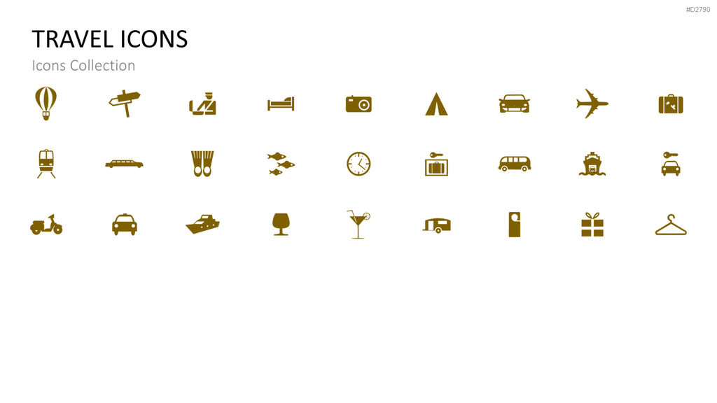 Icons Collection PowerPoint-Vorlage
