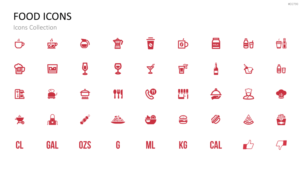 Icons Collection PowerPoint-Vorlage