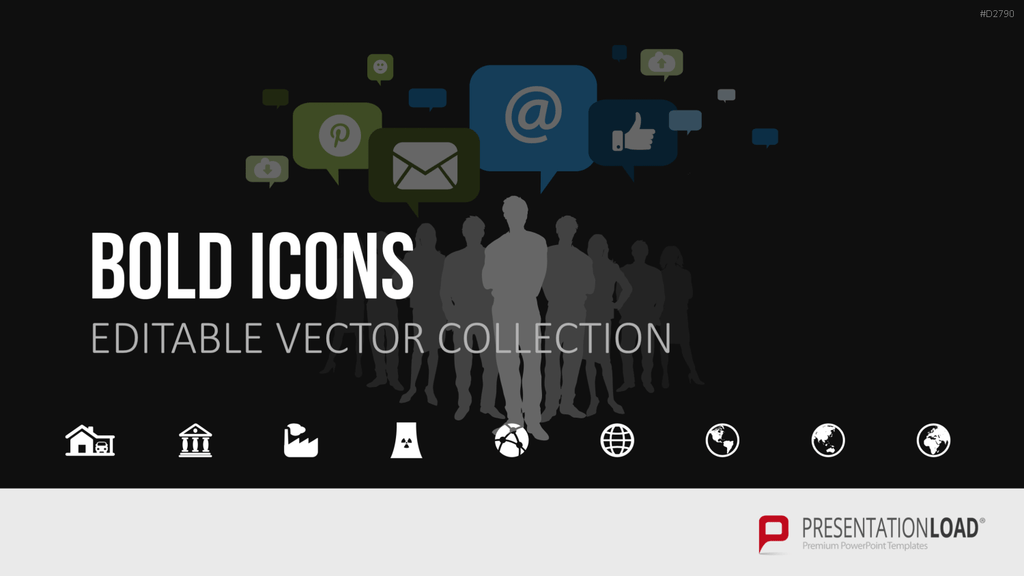 Icons Collection PowerPoint-Vorlage