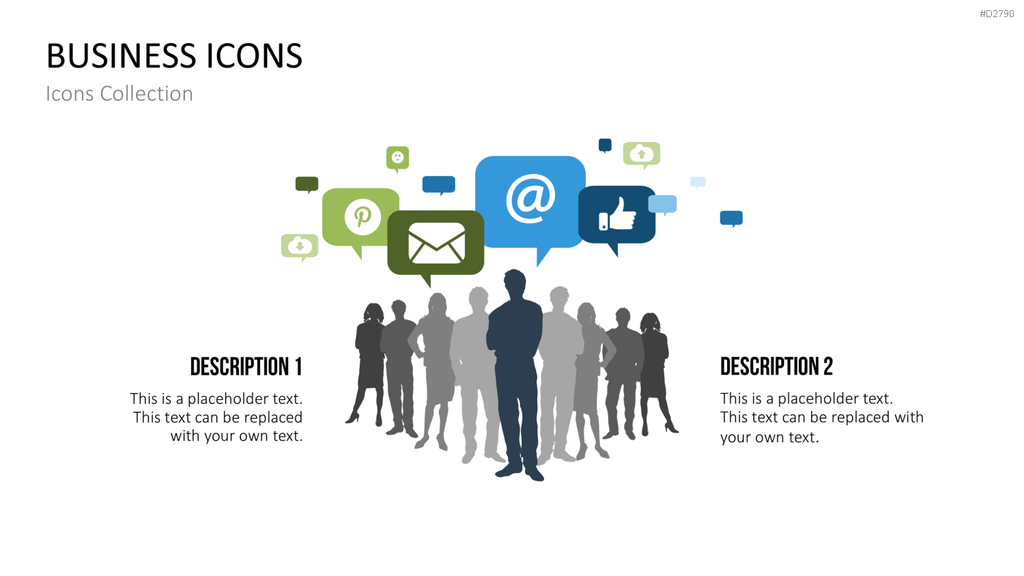 Icons Collection PowerPoint-Vorlage